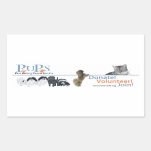 Calcomanía del logotipo de PUPs Pekín