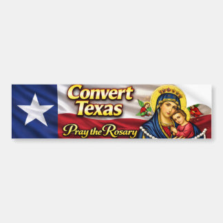 Calcomanía del Rosario de Texas