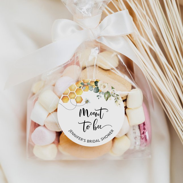 Calcomanía destinada a ser abeja. Ducha de novia d (Subido por el creador)