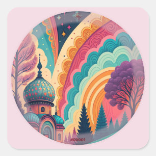 Calcomanía Fantasía Rosa Pastel #00001 – Personali