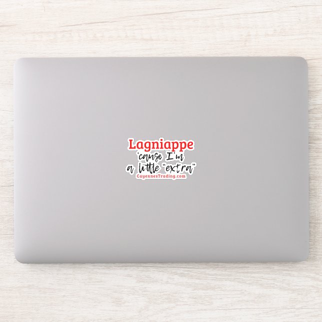 Calcomanía Lagniappe (Ordenador)