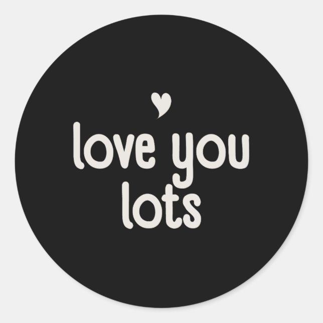 Calcomanía Love You - Bloom & Stick (Anverso)