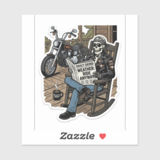 Calcomanía para conducir con buen clima — Pegatina