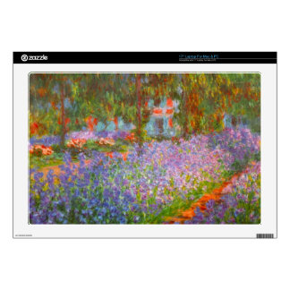 Calcomanía Para Portátil El jardín de Monet de Claude Monet