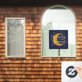 Calcomanía para ventana de negocios o hogar de Eid