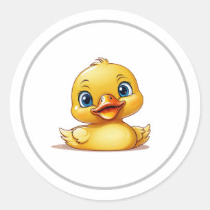 Calcomanía - Patito de goma