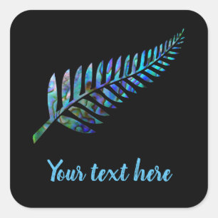 CALCOMANÍA PERSONALIZABLE DE KIWI DE NUEVA ZELANDA
