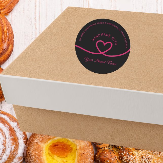 Calcomanía personalizada de corazón de amor hecha  (Subido por el creador)