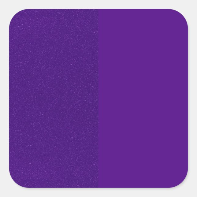 Calcomanía personalizada de textura dividida púrpu (Anverso)