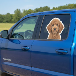 Calcomanía personalizada para ventana de auto con 