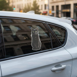 Calcomanía personalizada para ventana de coche con
