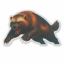 Calcomanía recortada de Wolverine