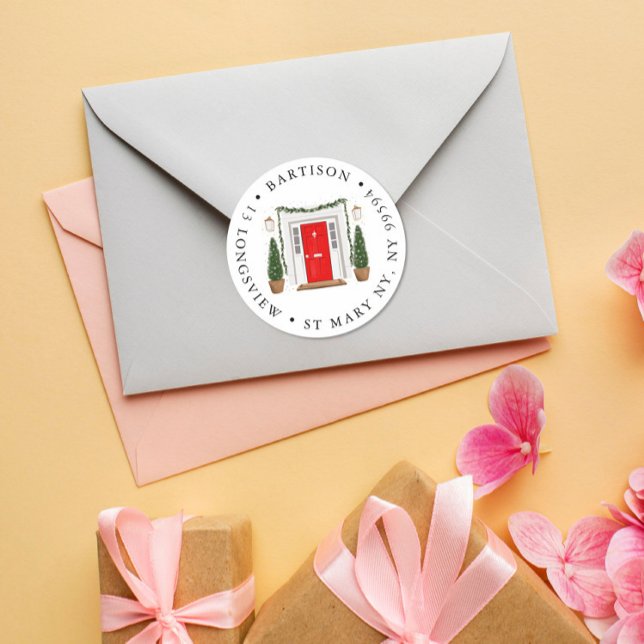 Calcomanía redonda clásica de la compañía de la pu (Subido por el creador)