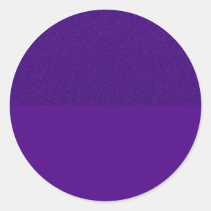 Calcomanía redonda morada: parte superior texturiz