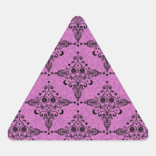 calcomanía triangular