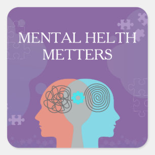 Calcomanía Vintage Salud Mental   un día a la vez