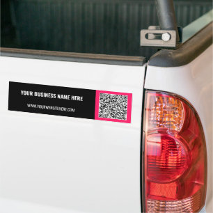 Calcomanías de código QR para negocios promocional