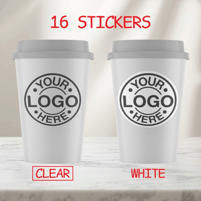 Calcomanías de logotipo de círculo personalizado – (Subido por el creador)