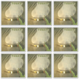 Calcomanías de planificador de hoy Scrapbook Verde