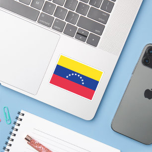 calcomanías de vinilo de la bandera de Venezuela