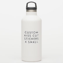 Calcomanías personalizadas KISS CUT 3x3" X PEQUEÑA