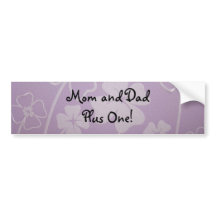 Calcomanías personalizadas para bebé Mamá y Papá M