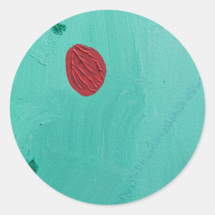 Calcomanías y Sellos con Diseño de Cereza Voladora