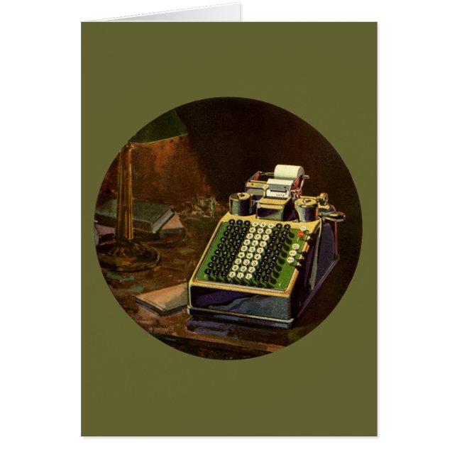 Calculadora Vintage de Contabilidad de Compuestos  (Frente)