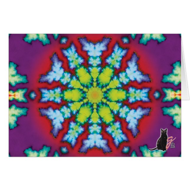 Caleidoscopio de la floración kc (Anverso (Horizontal))