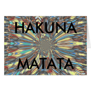 Caleidoscopio Urbano Hakuna Matata   Abstracto Vib