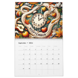 CALENDARIO ファンタジーと段階：夢のような12ヶ月