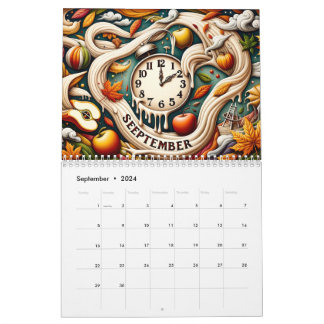 CALENDARIO ファンタジーと段階：夢のような12ヶ月