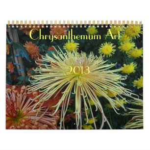 Calendario 0 Arte crisantemo de 2013