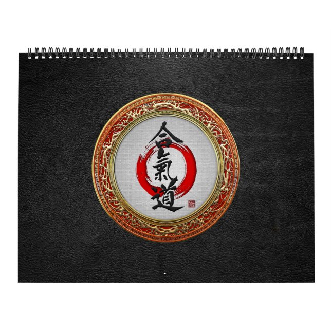 Calendario [100] Caligrafía japonesa - Aikido (Tapa)