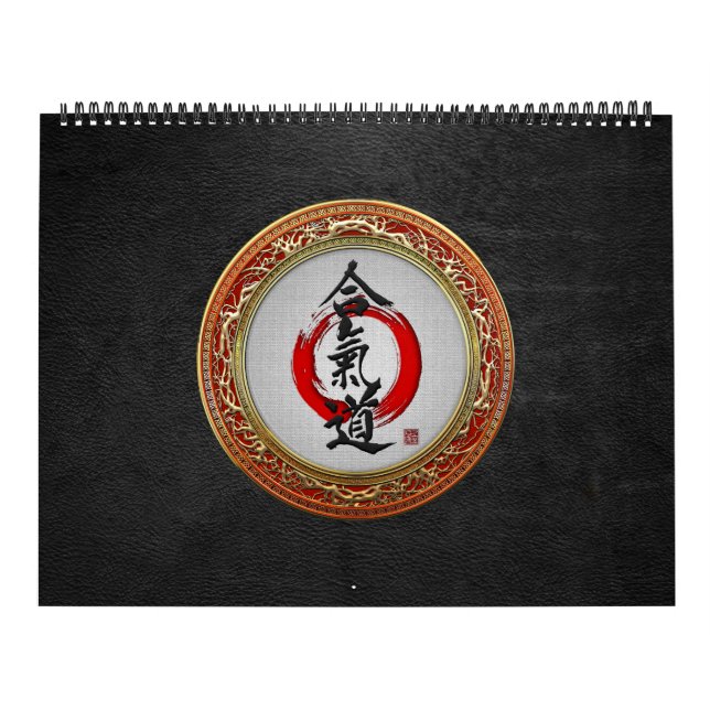 Calendario [100] Caligrafía japonesa - Aikido (Tapa)