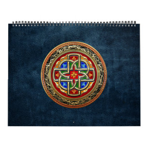 Calendario [100] Cruz Celta [Oro+Esmalte]