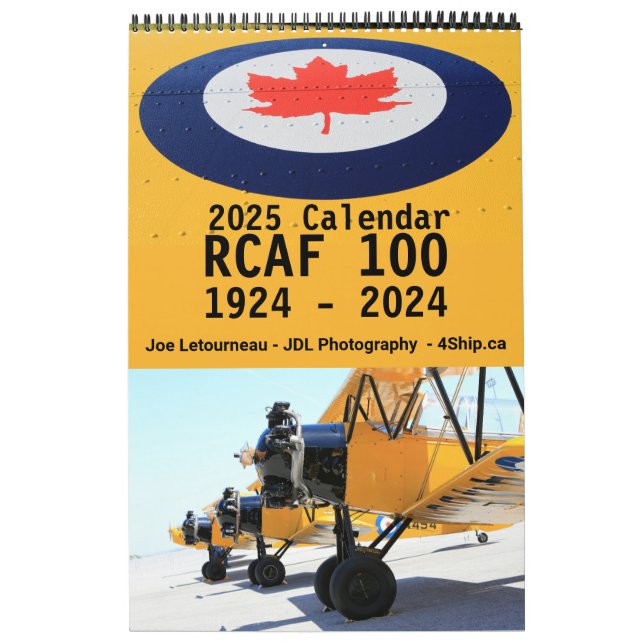 Calendario 100 del RCAF, ¡ten un año de historia! (Tapa)