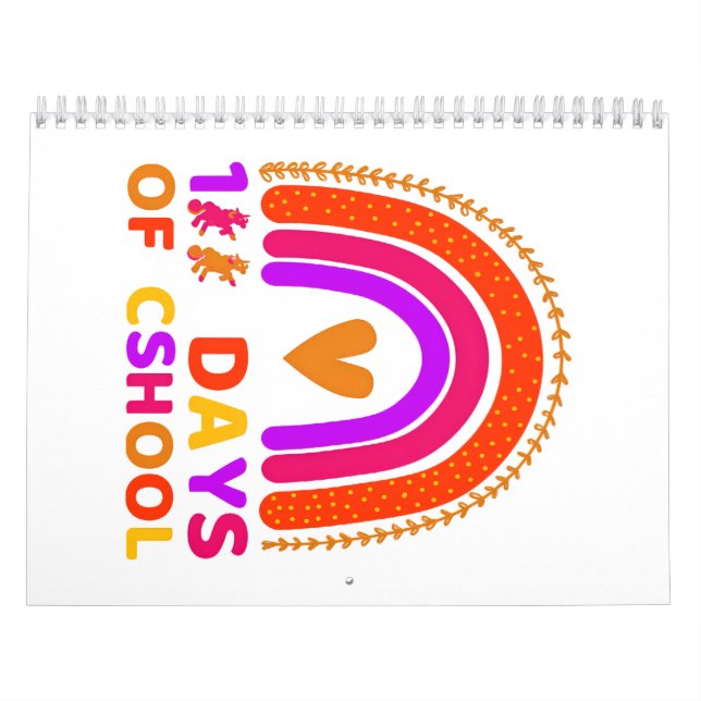 Calendario 100 días de escuela (Tapa)