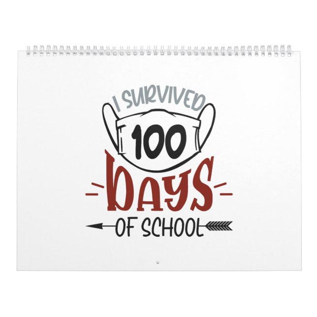 Calendario 100 días de escuela                    (Tapa)