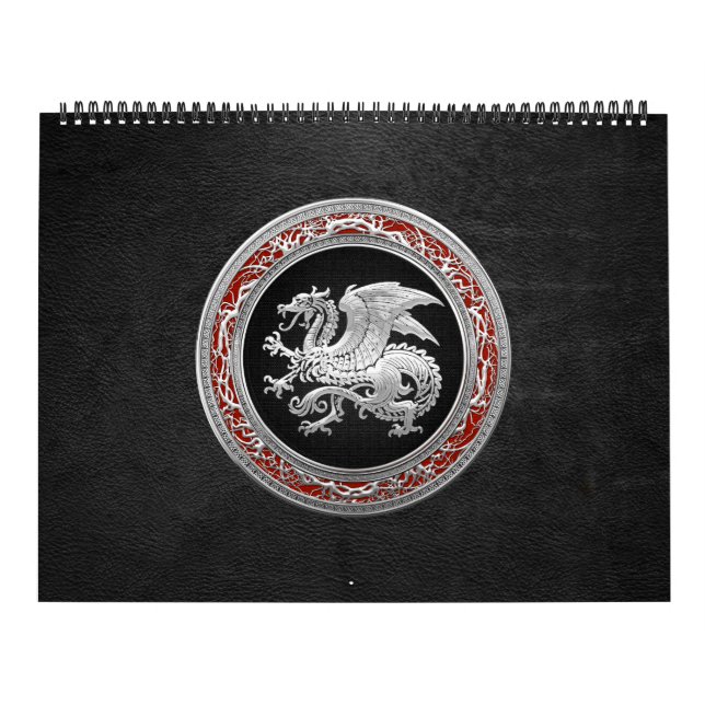 Calendario [100] Dragón islandés, Landvttir [Silver] (Tapa)