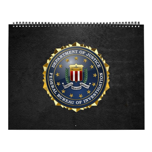 Calendario [100] Edición Especial del FBI (Tapa)