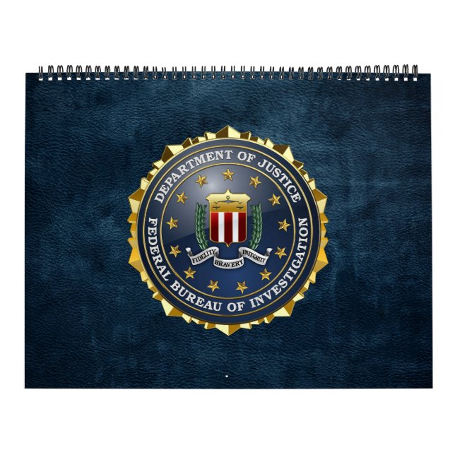 Calendario [100] Edición Especial del FBI (Tapa)