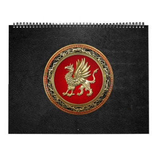 Calendario [100] Griffin de oro sagrado