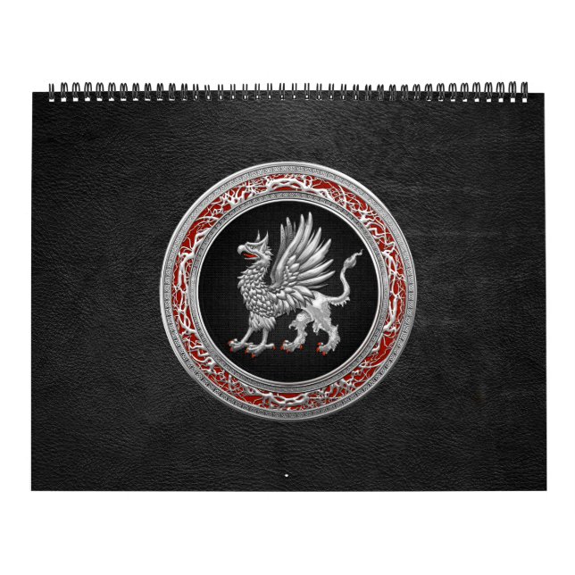 Calendario [100] Griffin de plata sagrada (Tapa)