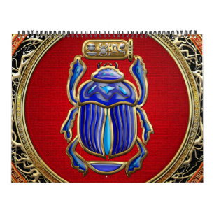 Calendario [100] Tesoro: Antiguo Scarab egipcio