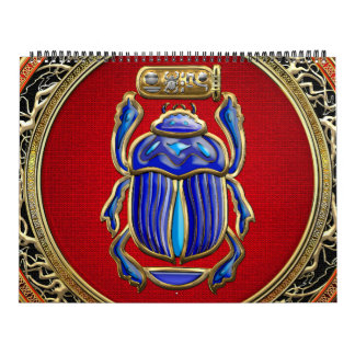 Calendario [100] Tesoro: Antiguo Scarab egipcio