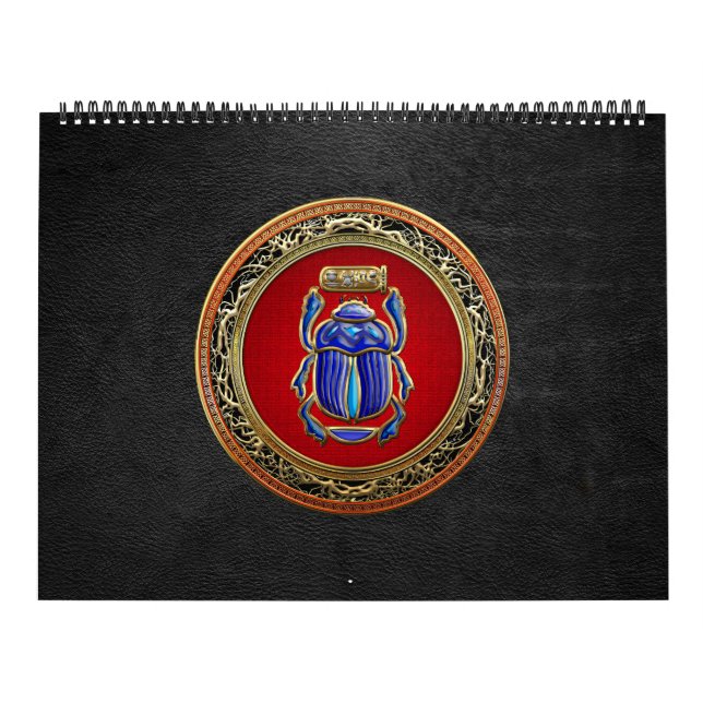 Calendario [100] Tesoro: Antiguo Scarab egipcio (Tapa)
