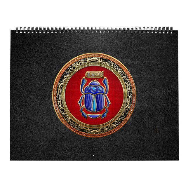 Calendario [100] Tesoro: Antiguo Scarab egipcio (Tapa)