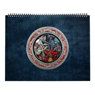 Calendario [100] Tesoros celtas - Tres perros en plata