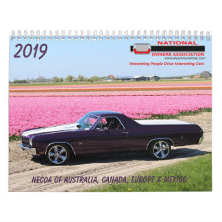 Calendario #11 NECOA de Australia, de la poder, del EUR y de